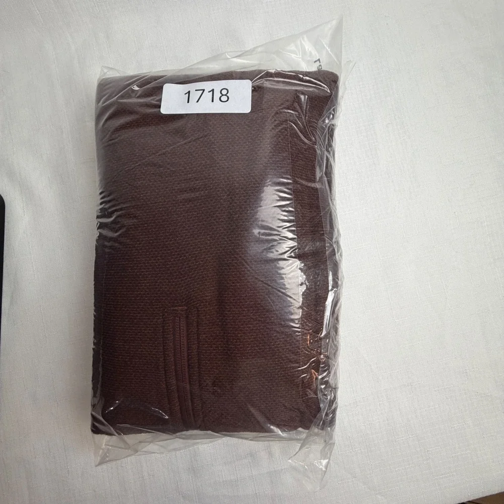 The North Face Pullover Men XXL Brown 1/4 Zip Sweater Fleece NF0A3YR178E
